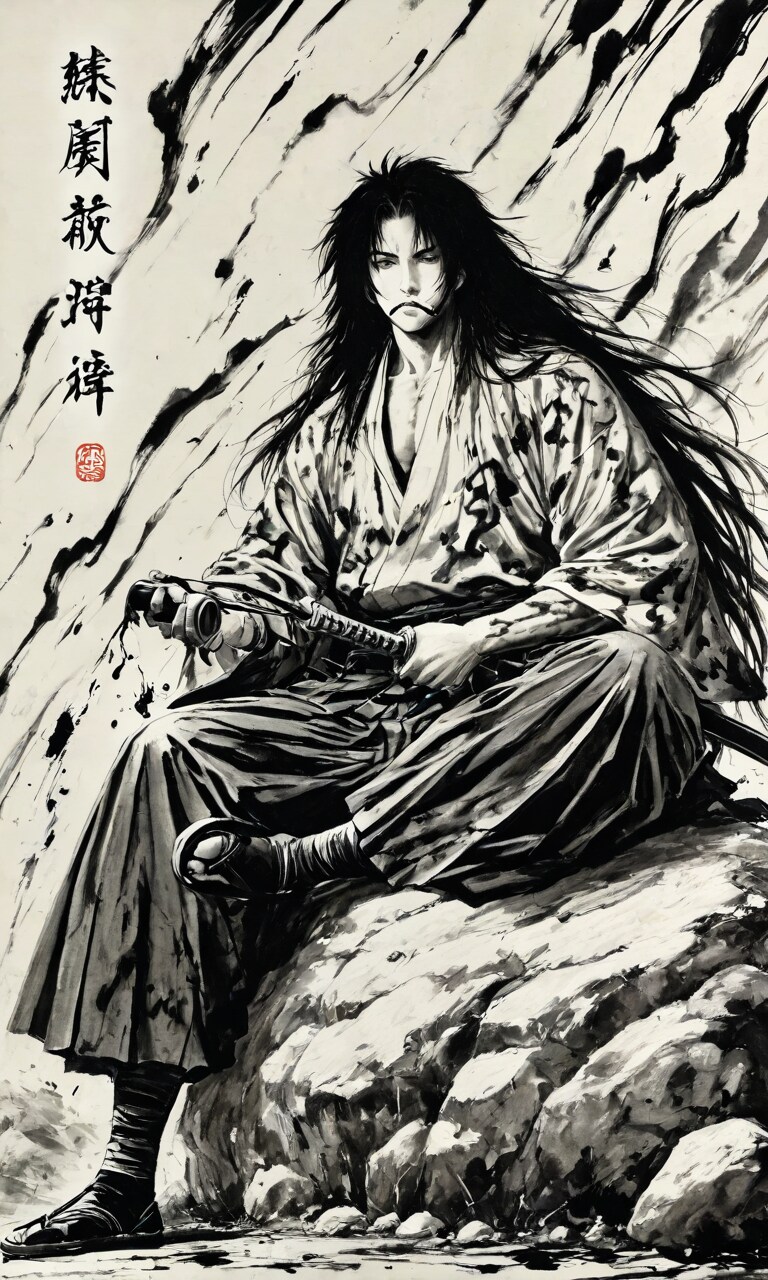 休憩中