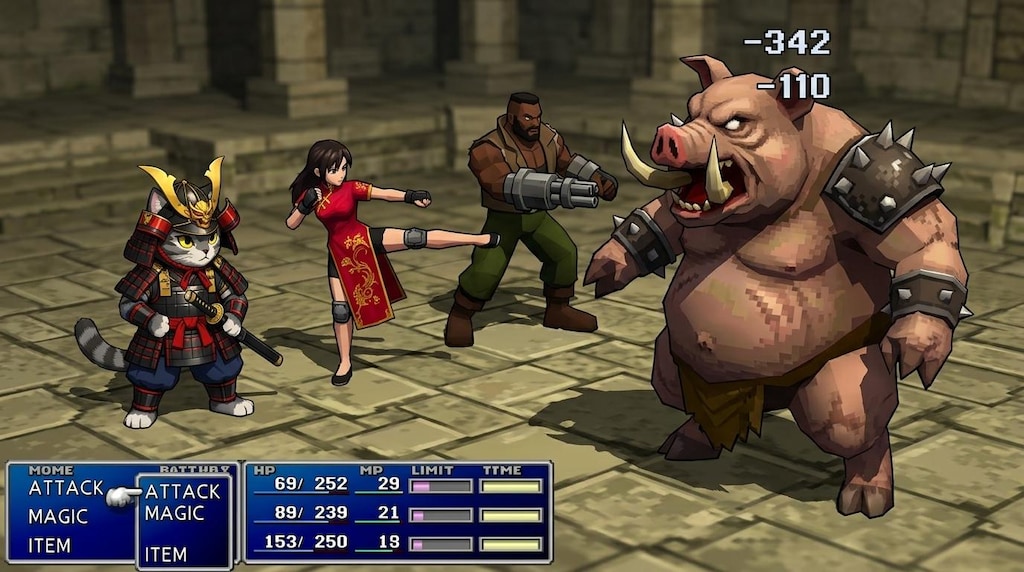 ピッグボスとの戦闘