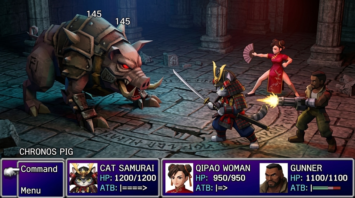 ピッグボスとの戦闘 | の人気AIイラスト・グラビア