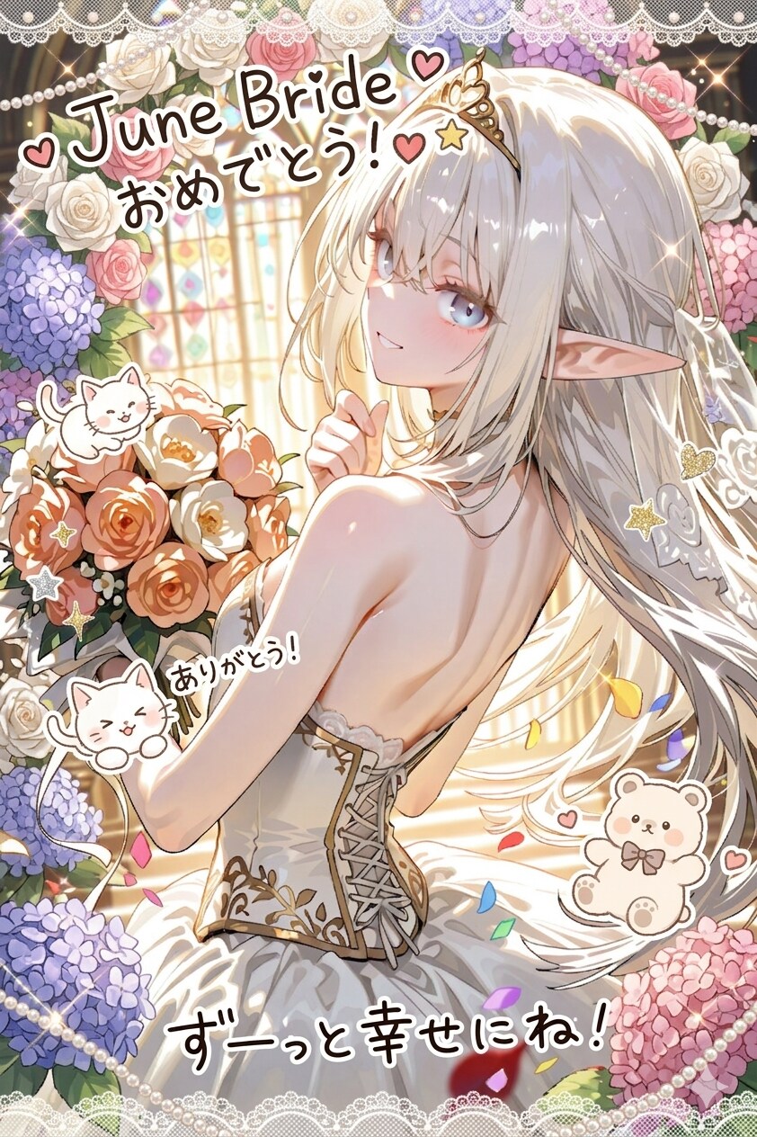 エルフなLILYちゃん。※別衣装＋AIデコver