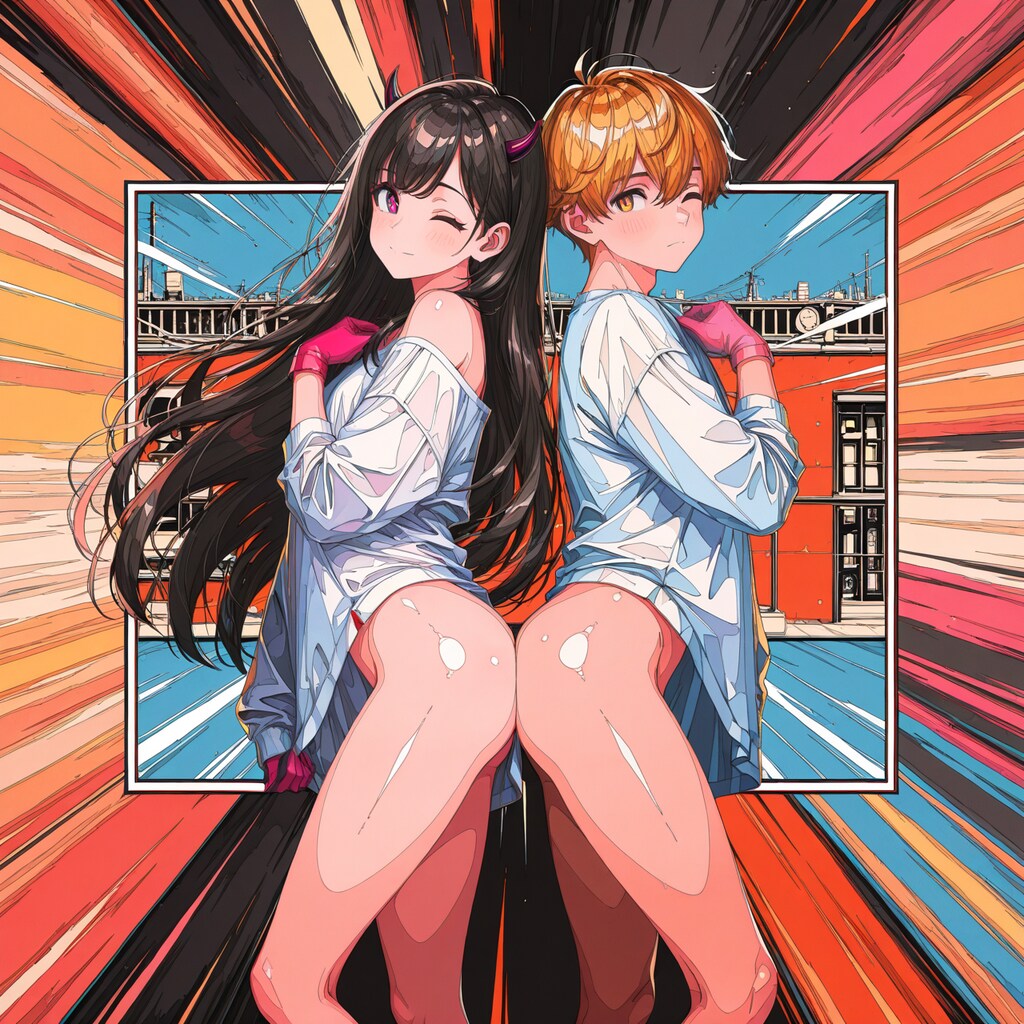 お尻合い (エッチなダジャレ) 2