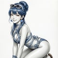 リンちゃん💙ロープファッション 3枚目