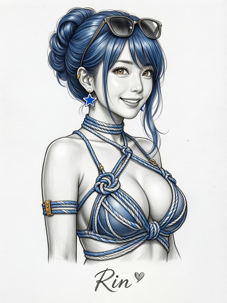 リンちゃん💙ロープファッション
