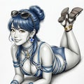 リンちゃん💙ロープファッション 2枚目