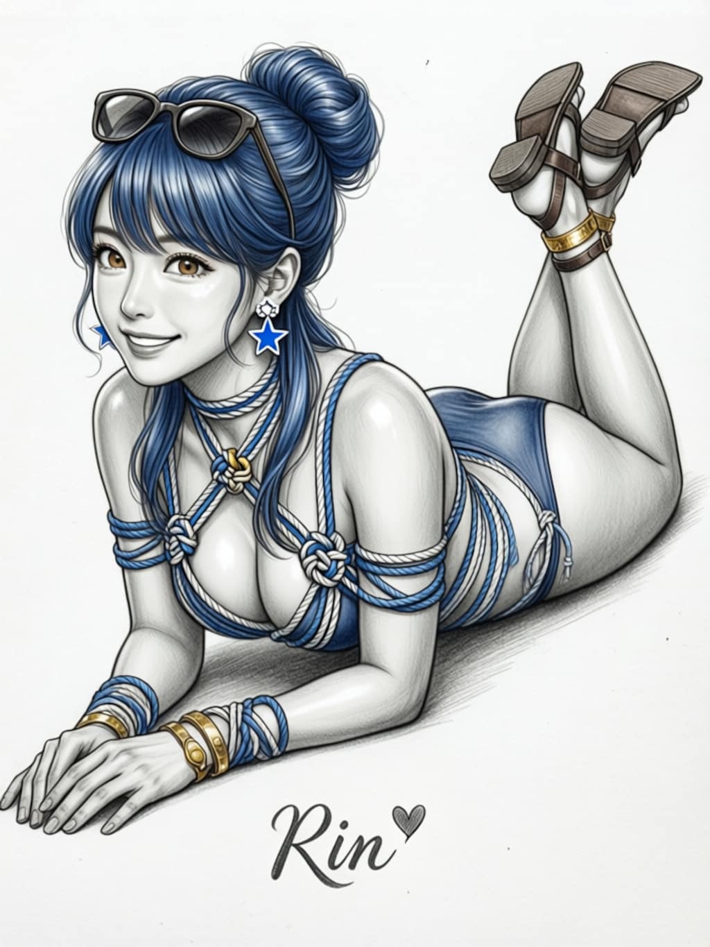 リンちゃん💙ロープファッション