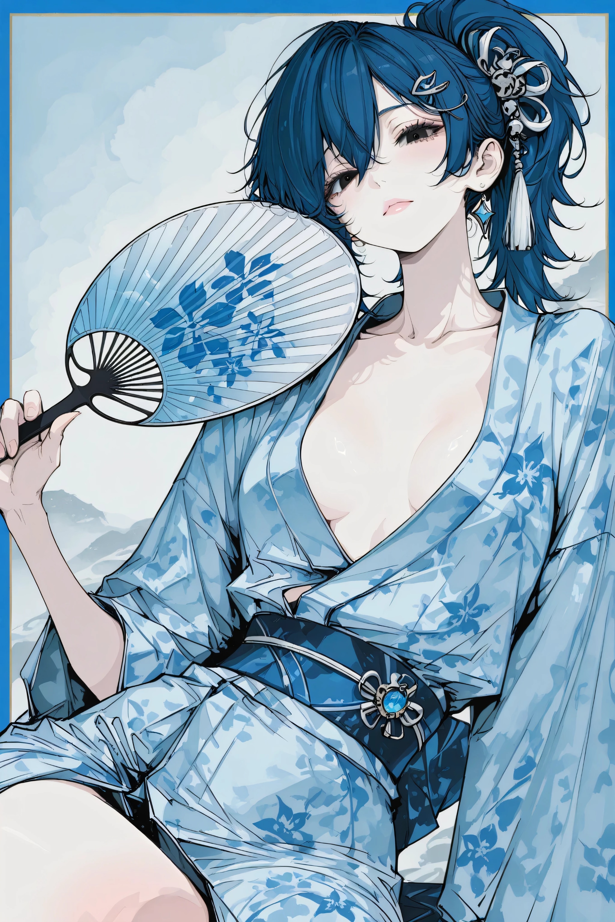 Breezy Round Fan