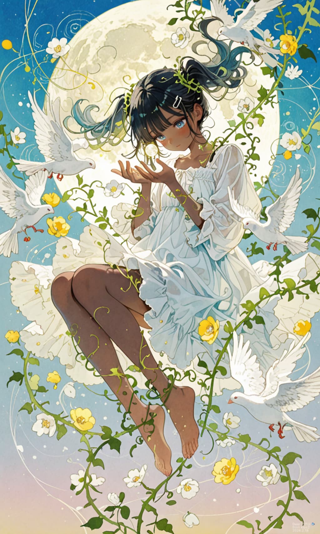 こなつちゃん　羽ばたき3