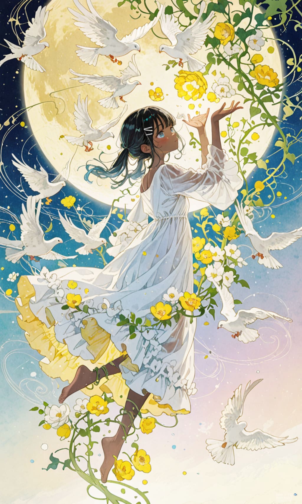 こなつちゃん　羽ばたき3