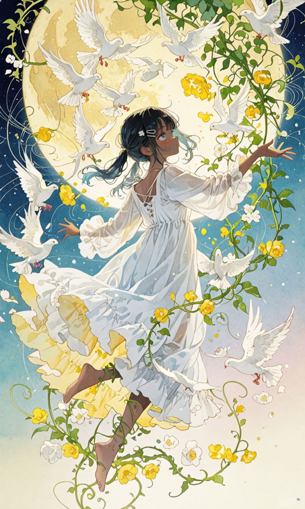 こなつちゃん　羽ばたき3