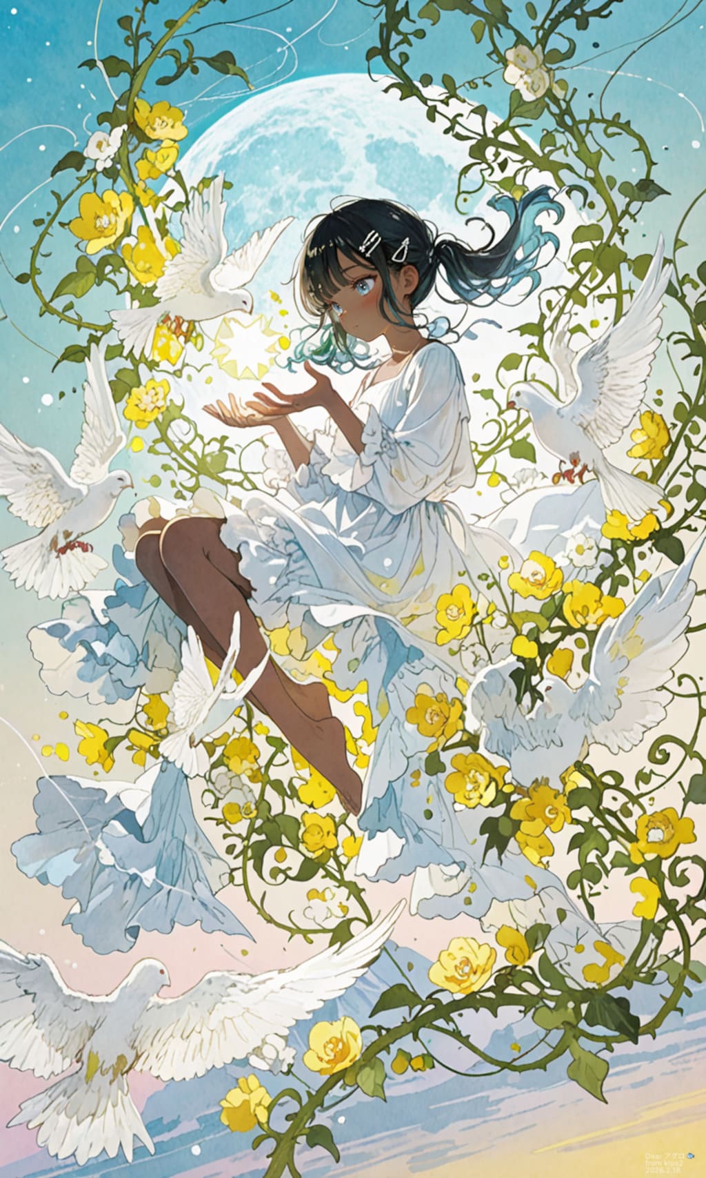 こなつちゃん　羽ばたき3