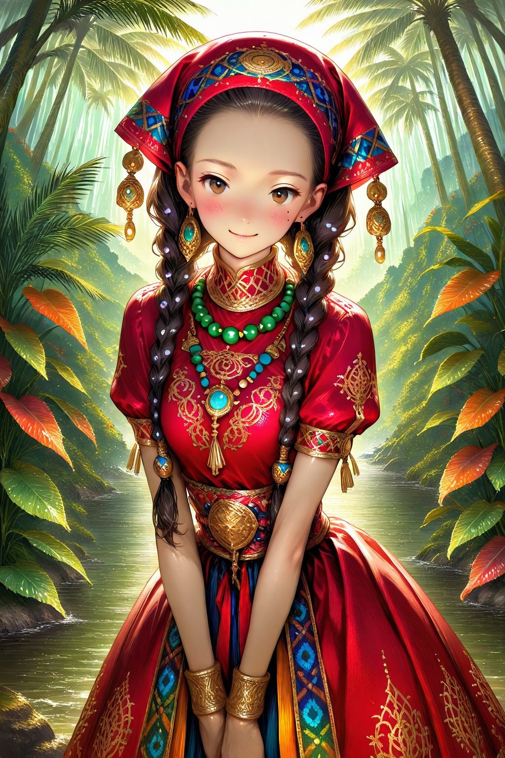 リプタ/コンゴの民族衣装