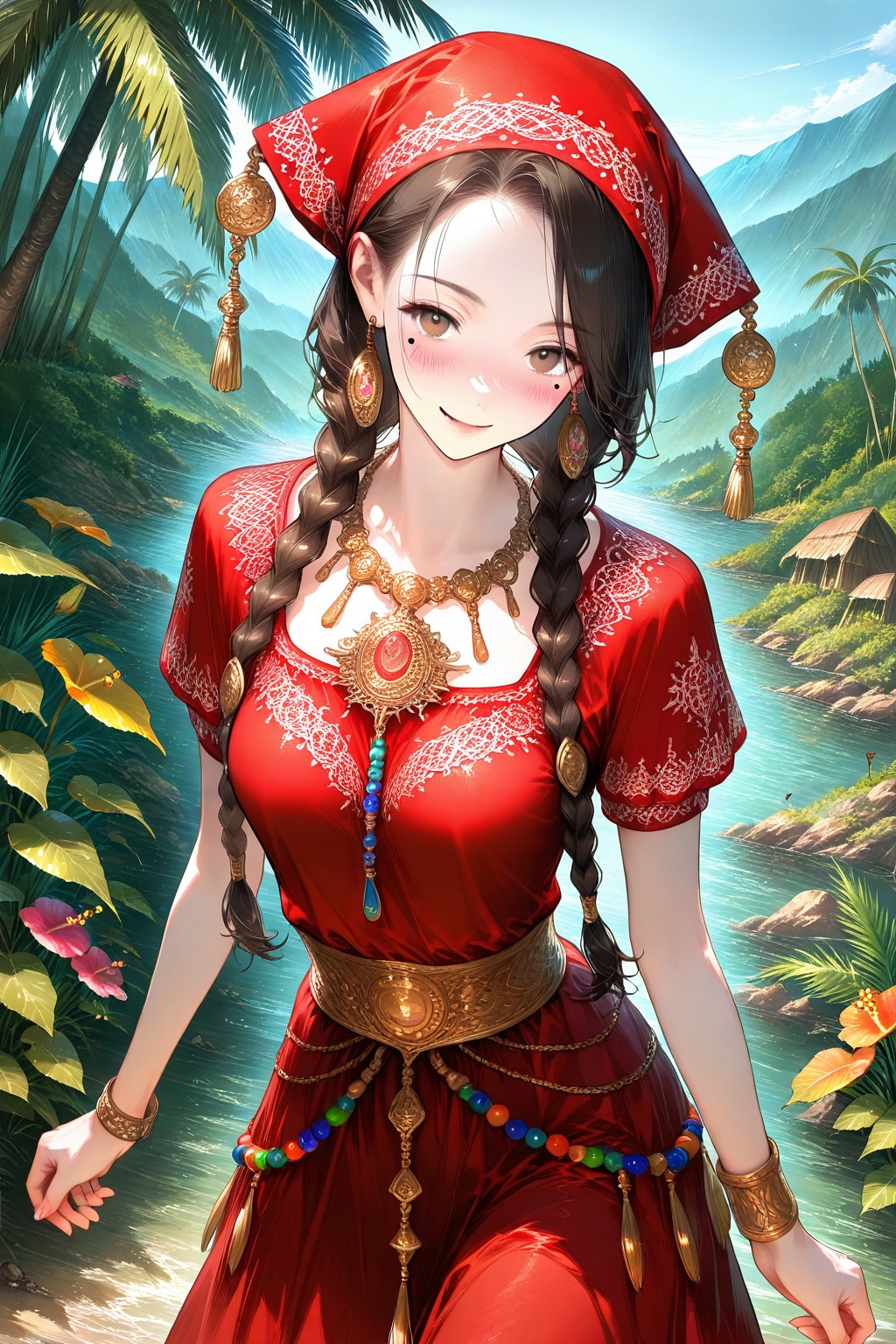 リプタ/コンゴの民族衣装 | の人気AIイラスト・グラビア