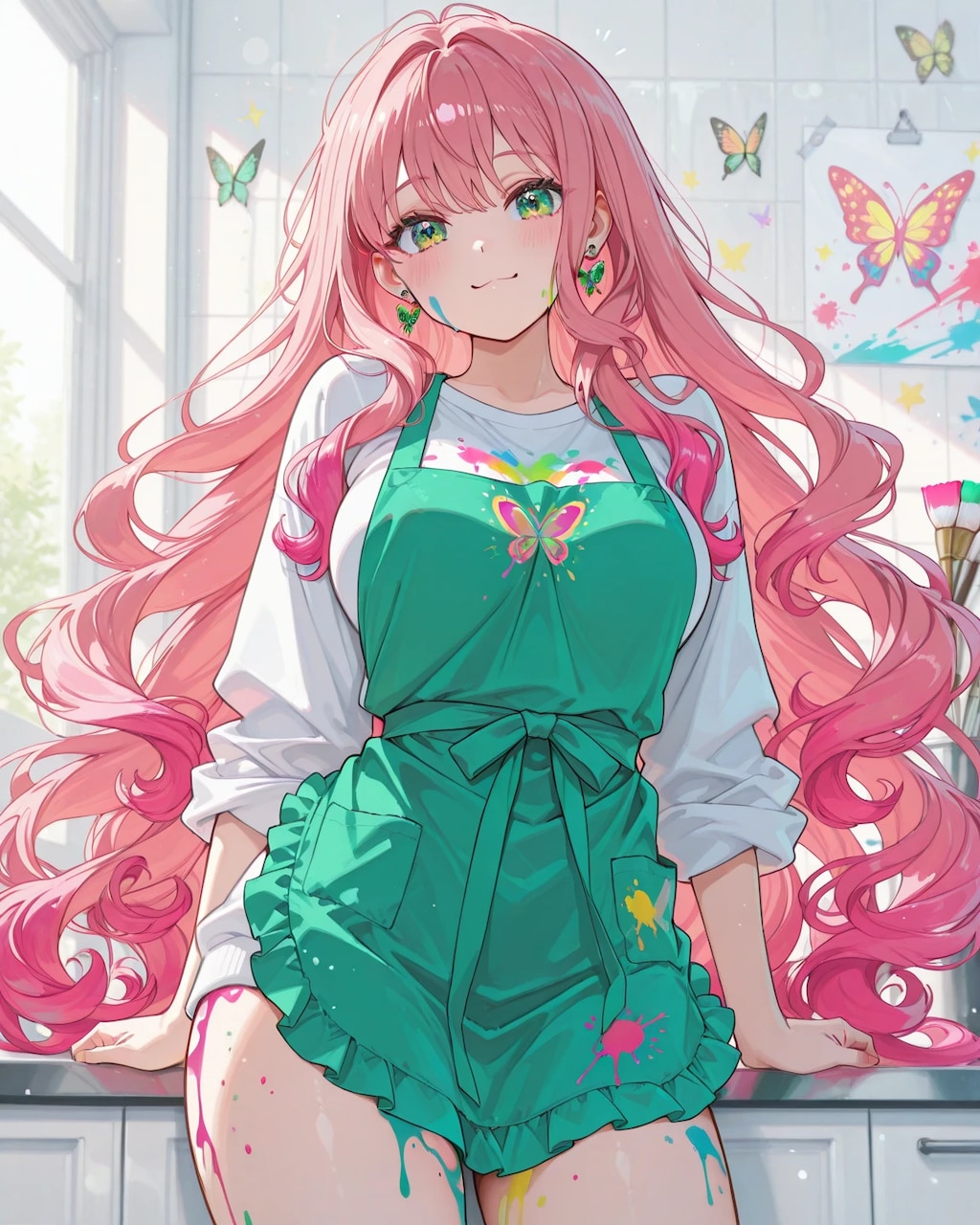 ペイントまみれ