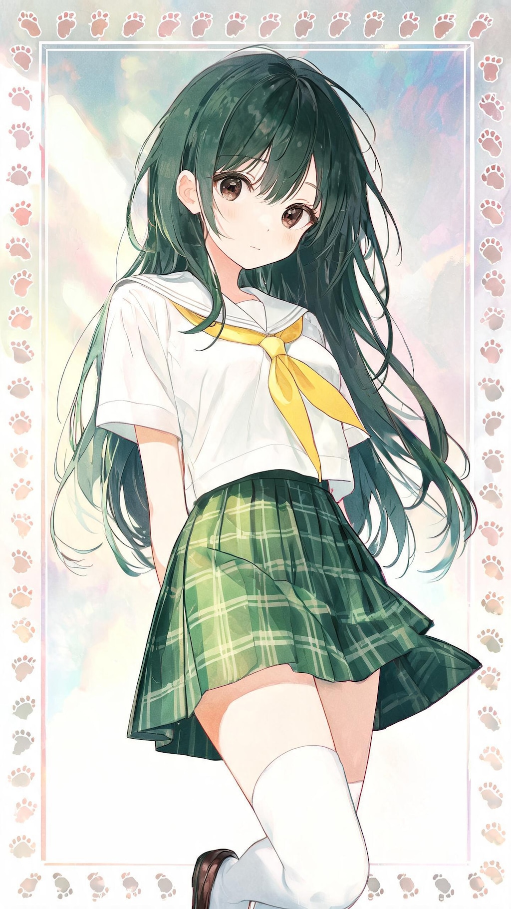 利奈さんに私立清華女子高校の制服を着せてみた【夏服Edition】