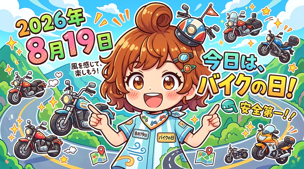 今日は何の日？（20260819固定イベ＋チビお姉単）の生成（ＡI推論不使用）