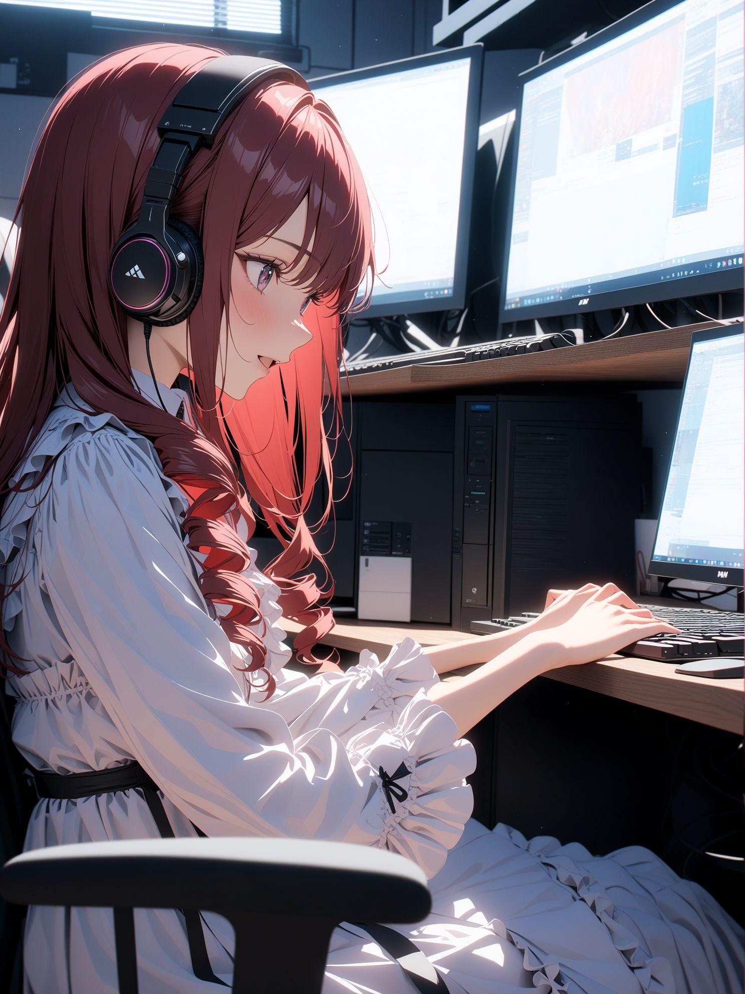 作業中〜