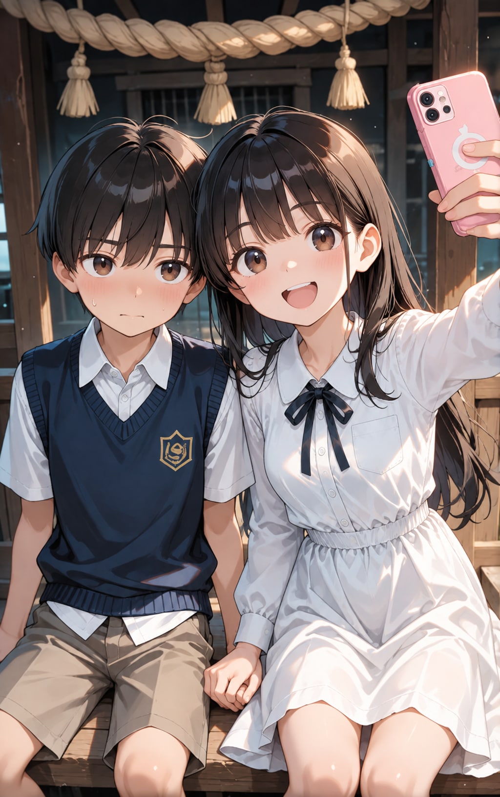 ちーちゃんと僕11　自撮り
