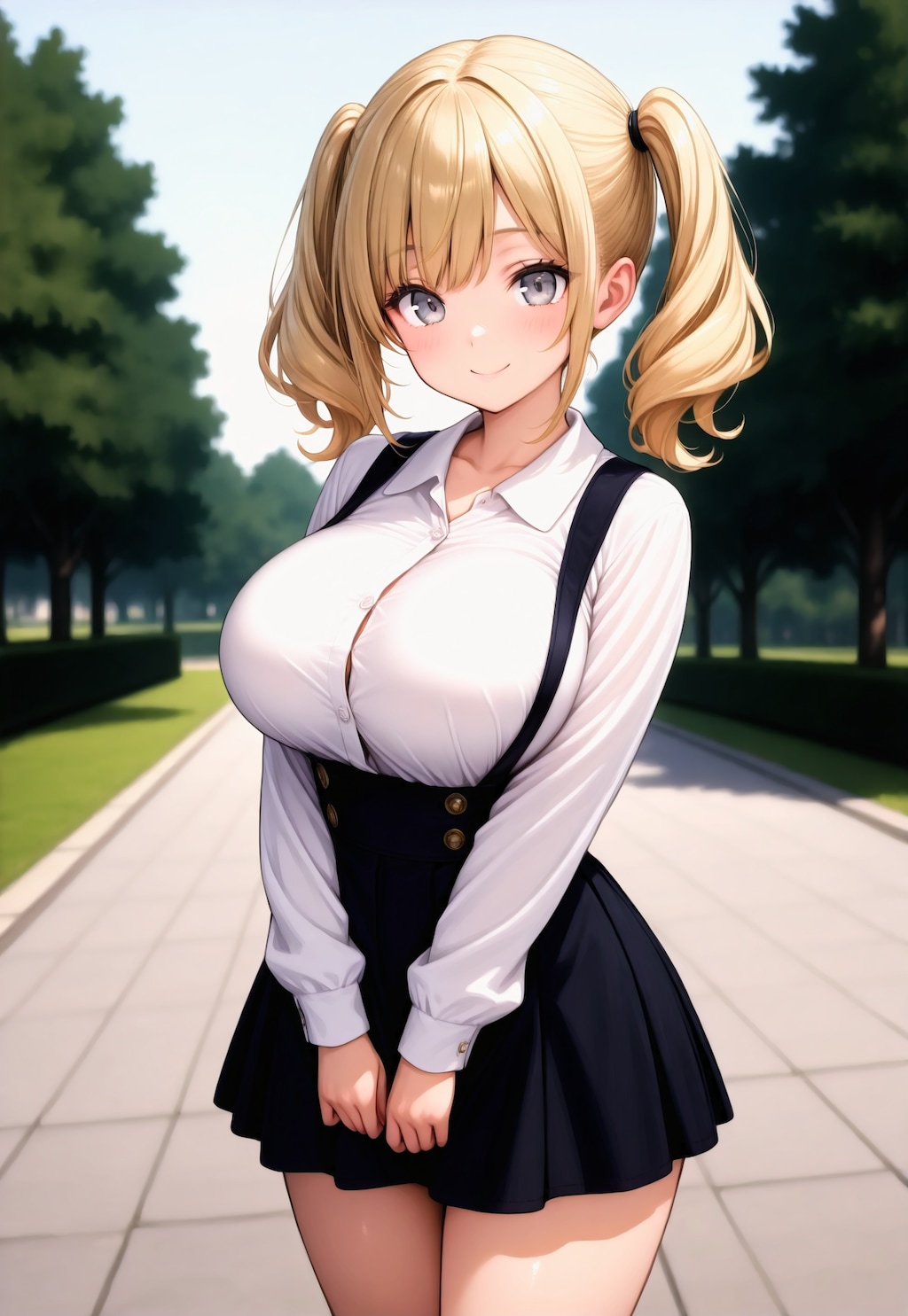 1219（サスペンダースカート）