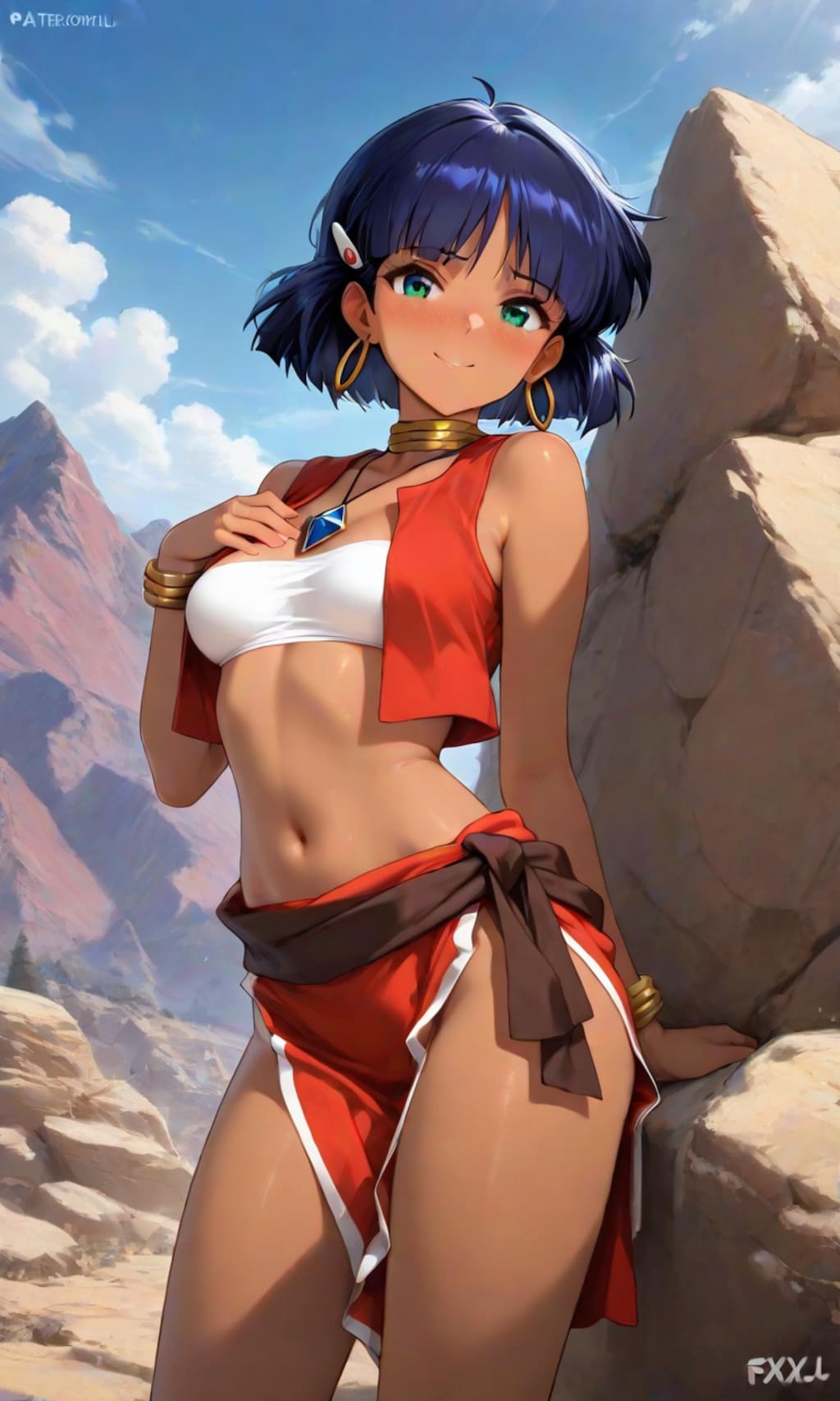 海ではなく山のナディア