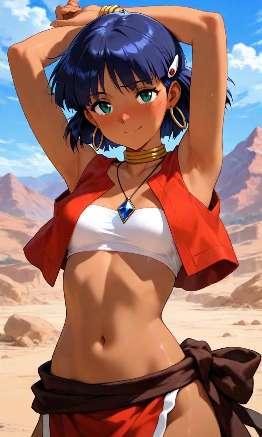 海ではなく山のナディア
