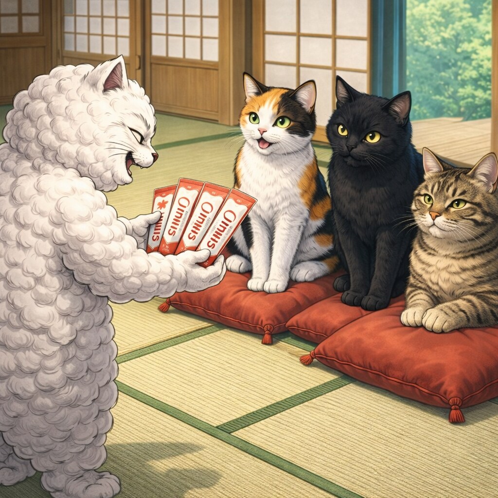 猫と謎生物 | の人気AIイラスト・グラビア