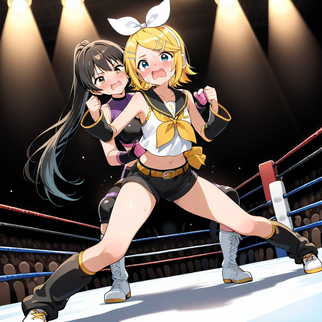 プロレスラー初音ミク！タッグマッチ！第八話４