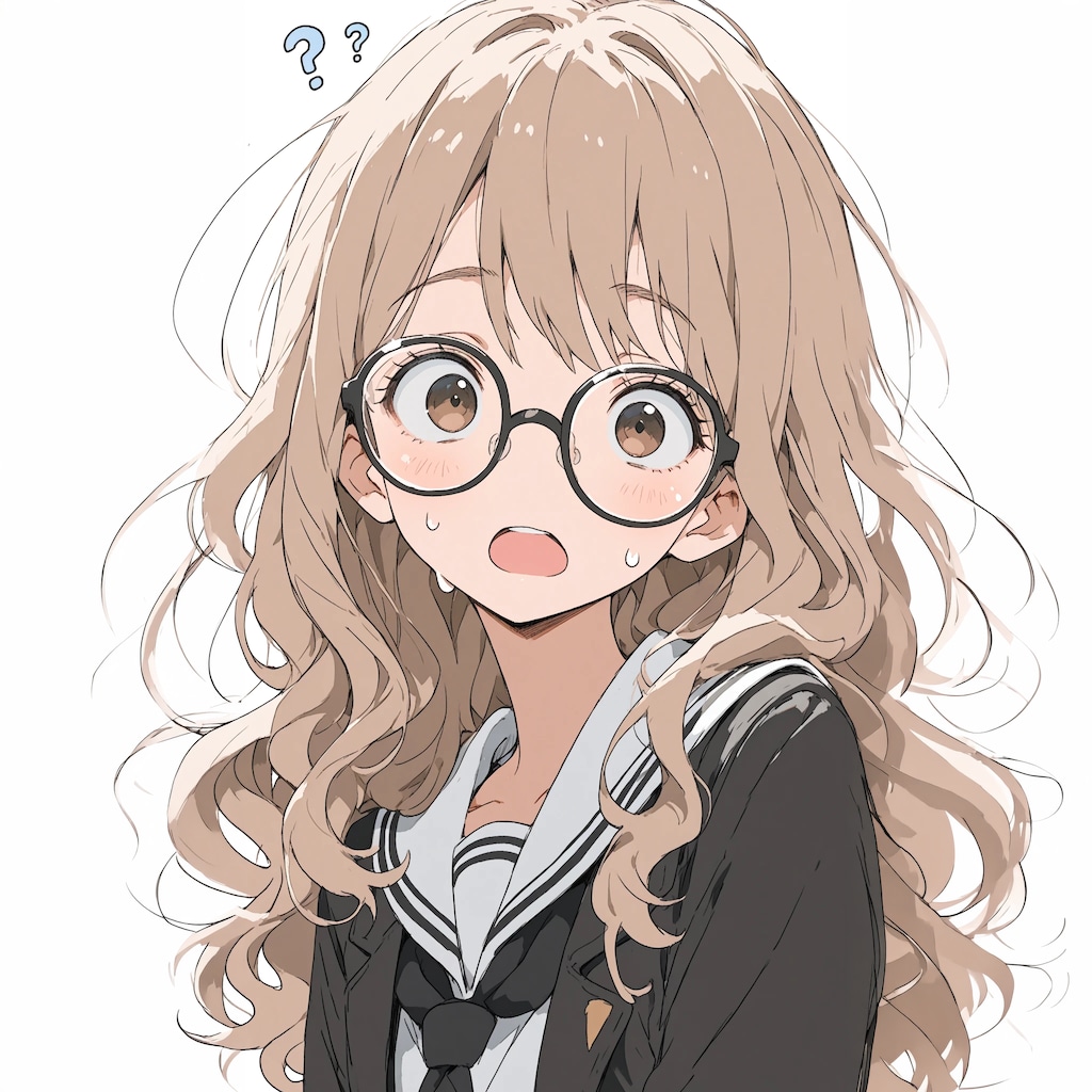 【HARPYちゃん】鼻がないけど眼鏡っ子属性付けてみた「え？え？」