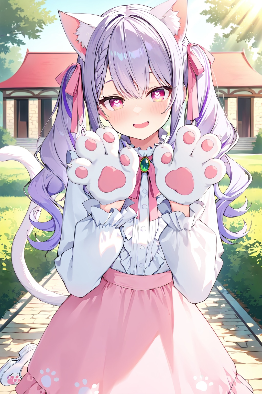 が…がおポーズ！！(暴走)