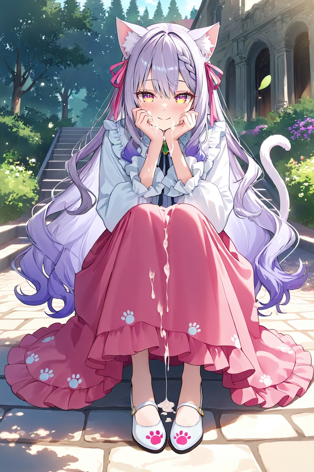 が…がおポーズ！！(暴走)