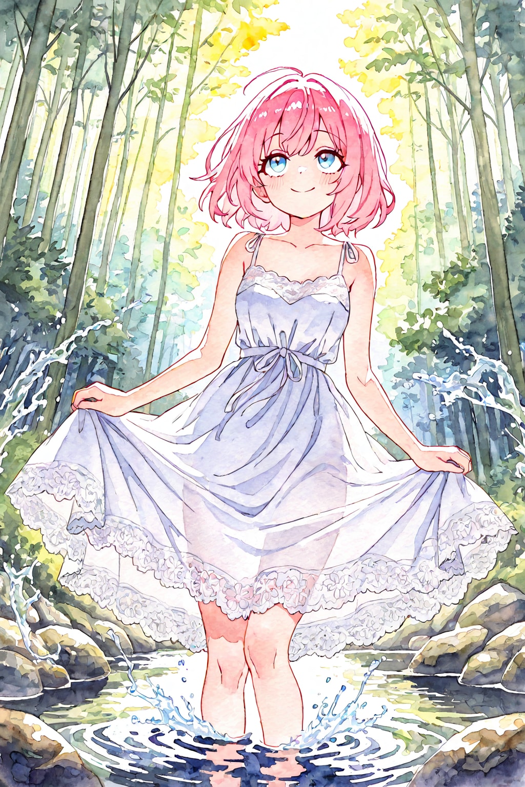水遊び💦