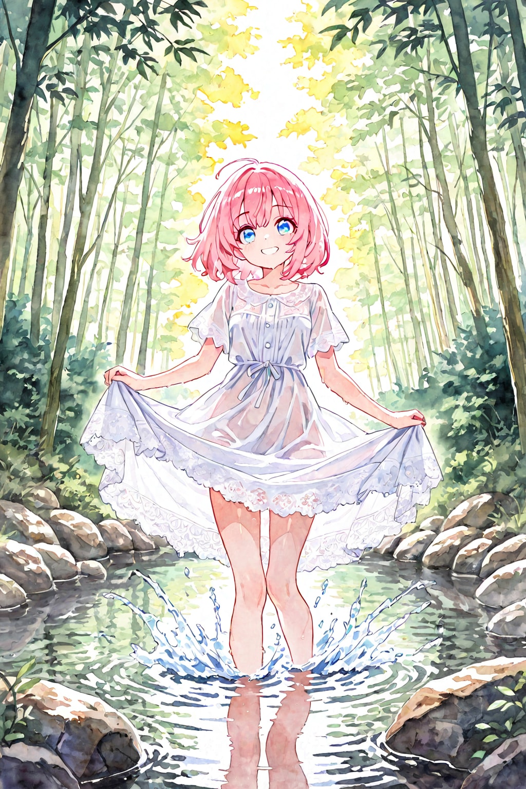 水遊び💦