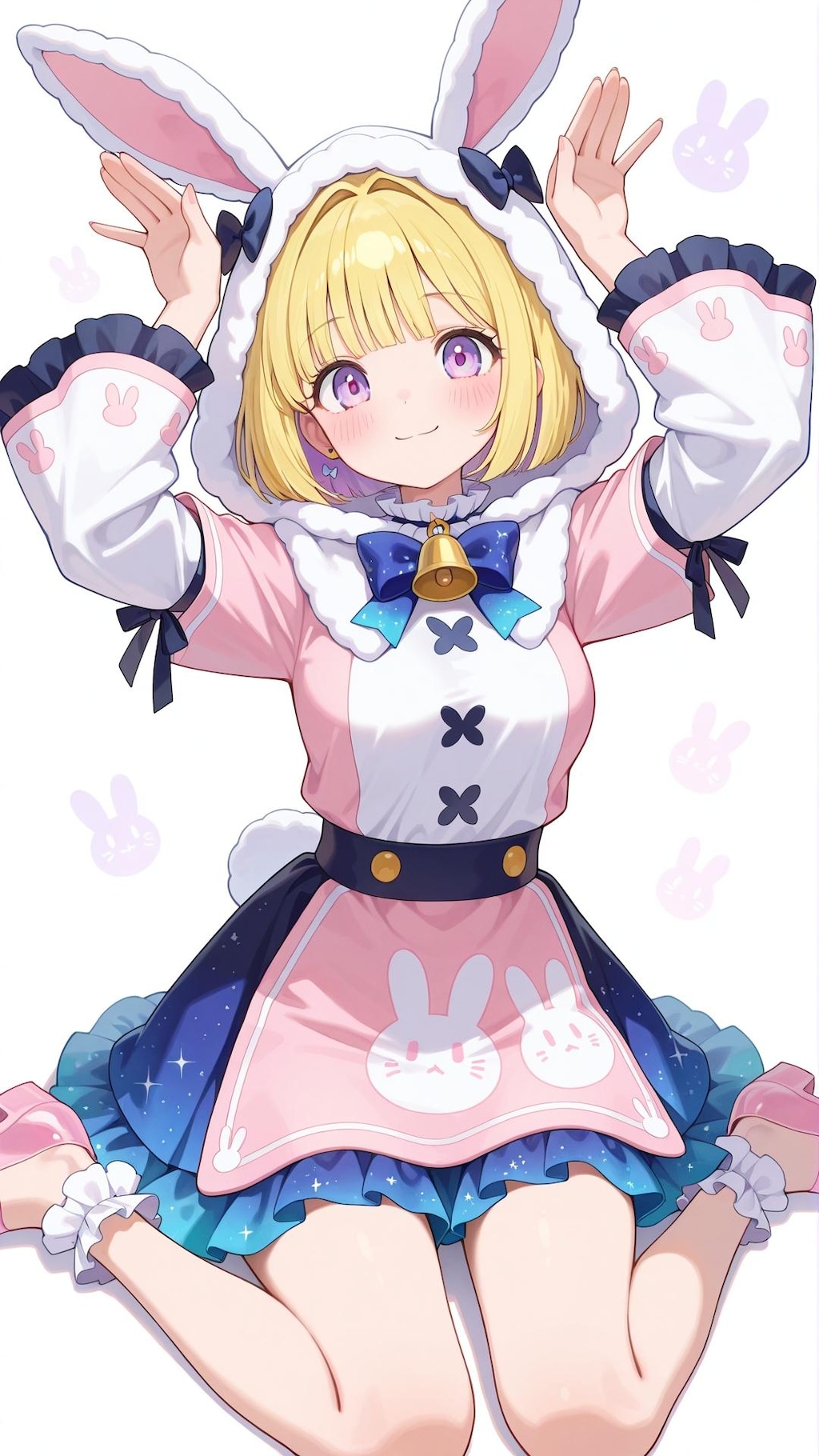 甘々☆バニーフードコーデ