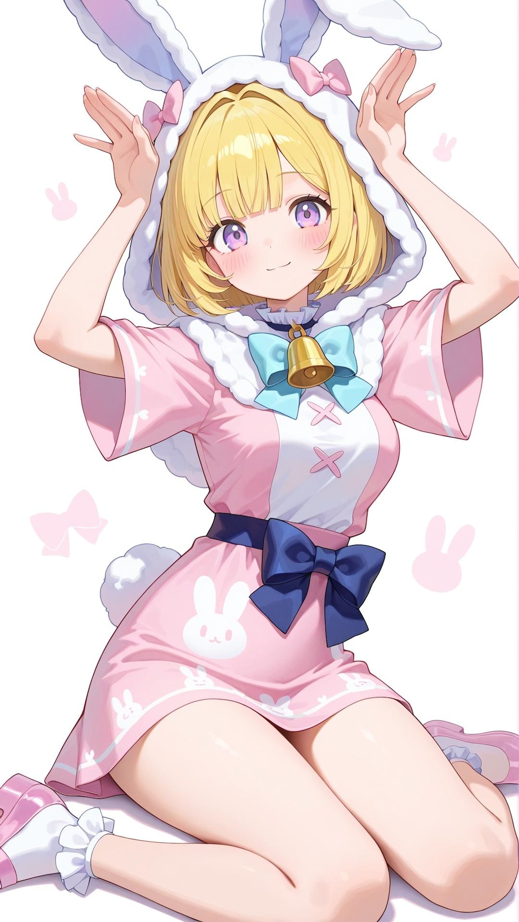 甘々☆バニーフードコーデ