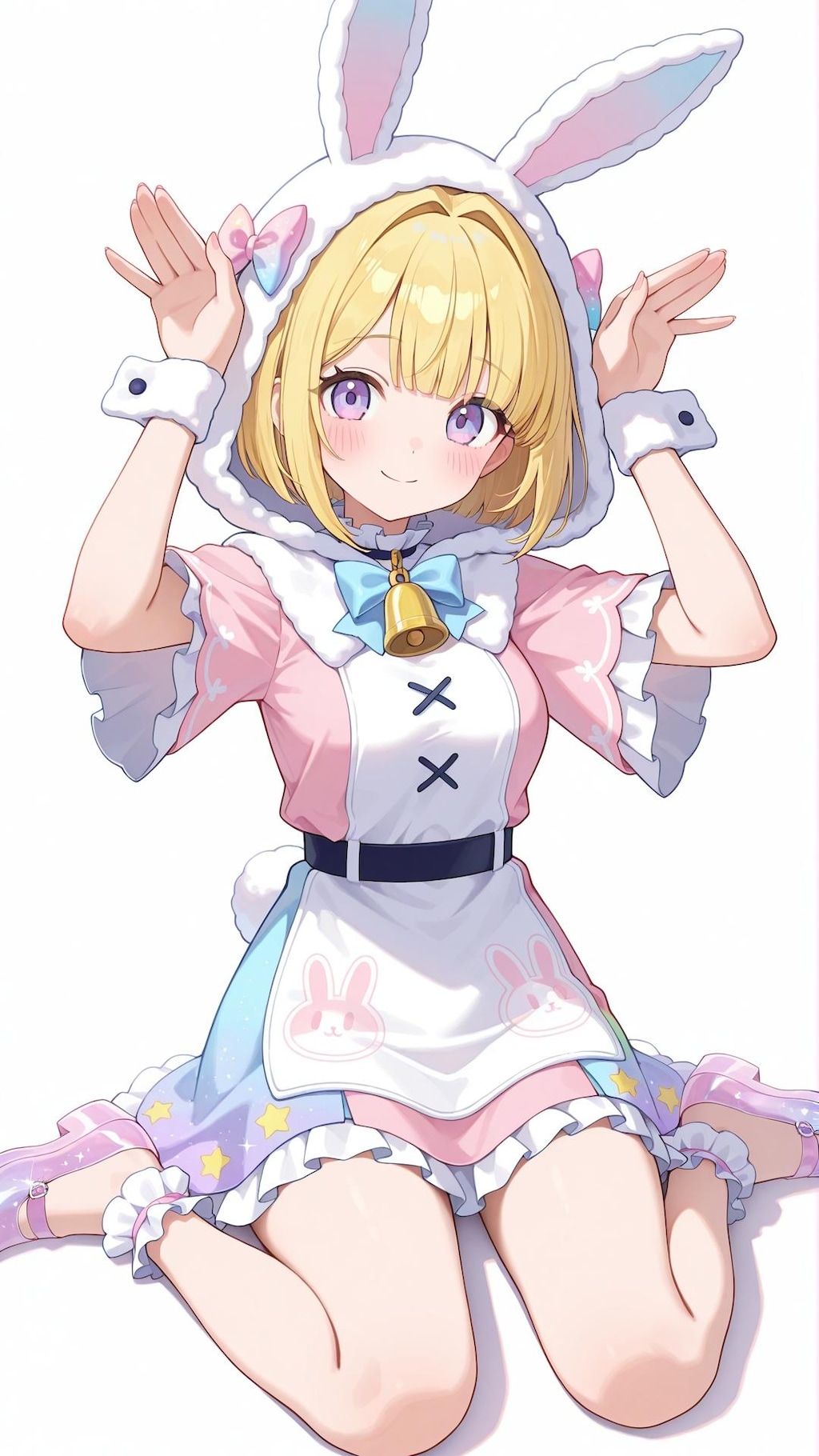 甘々☆バニーフードコーデ