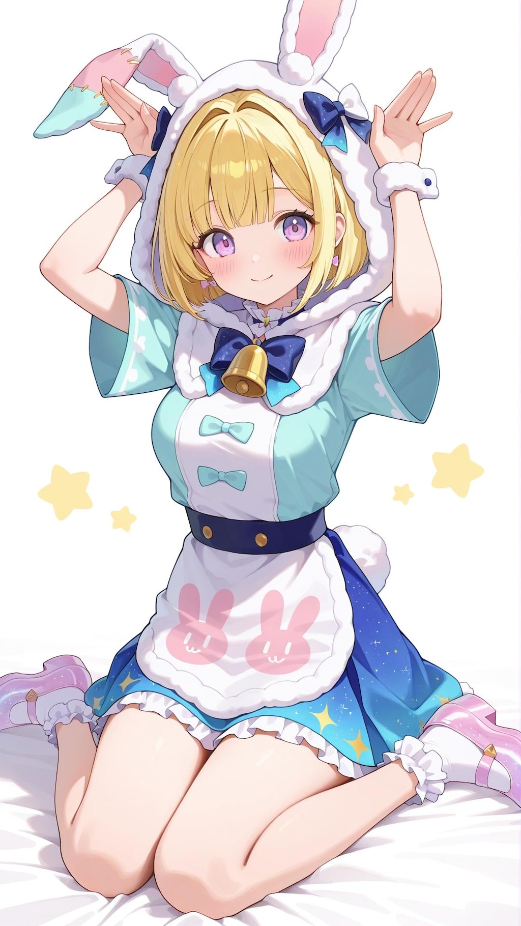 甘々☆バニーフードコーデ