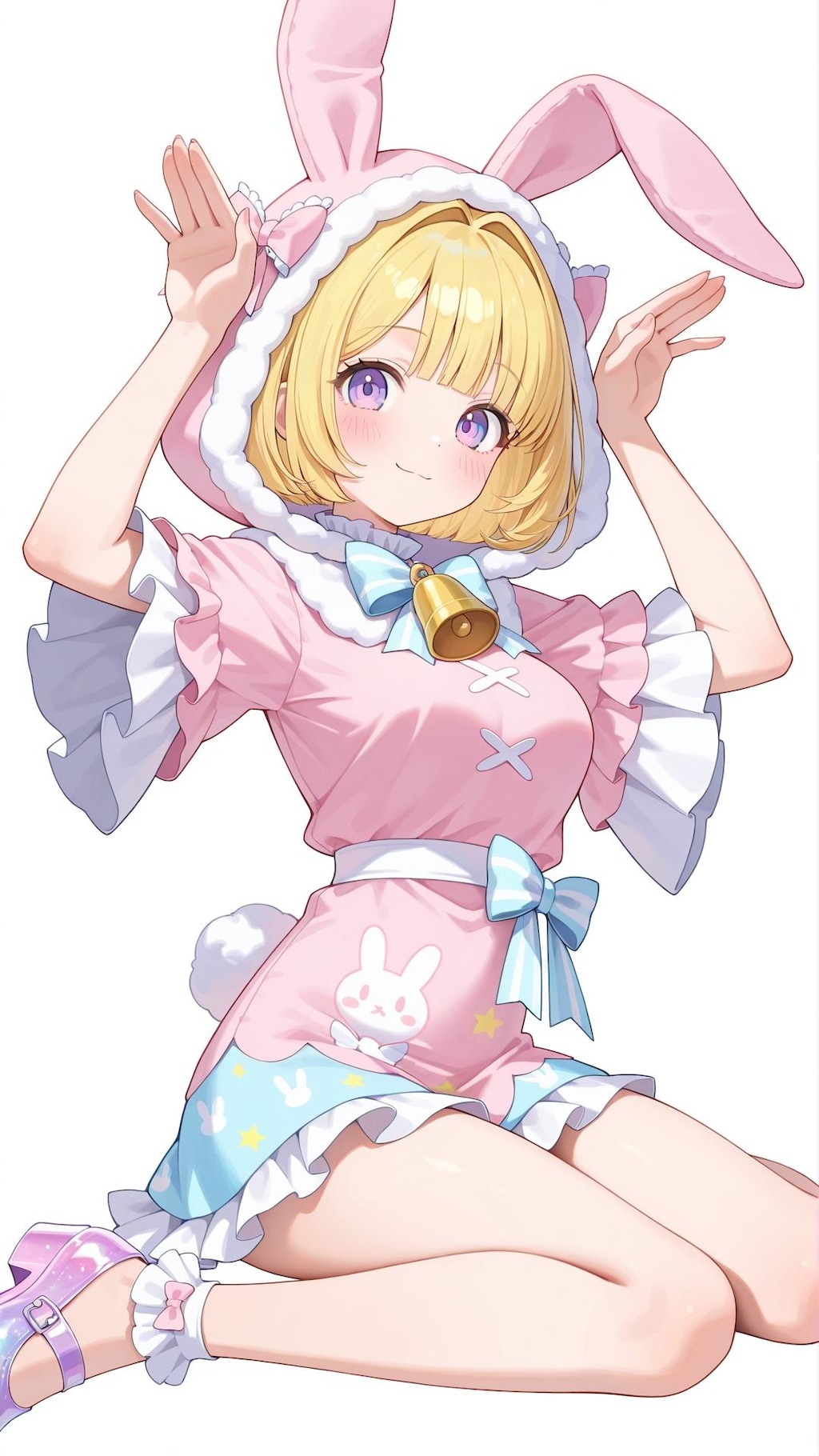 甘々☆バニーフードコーデ