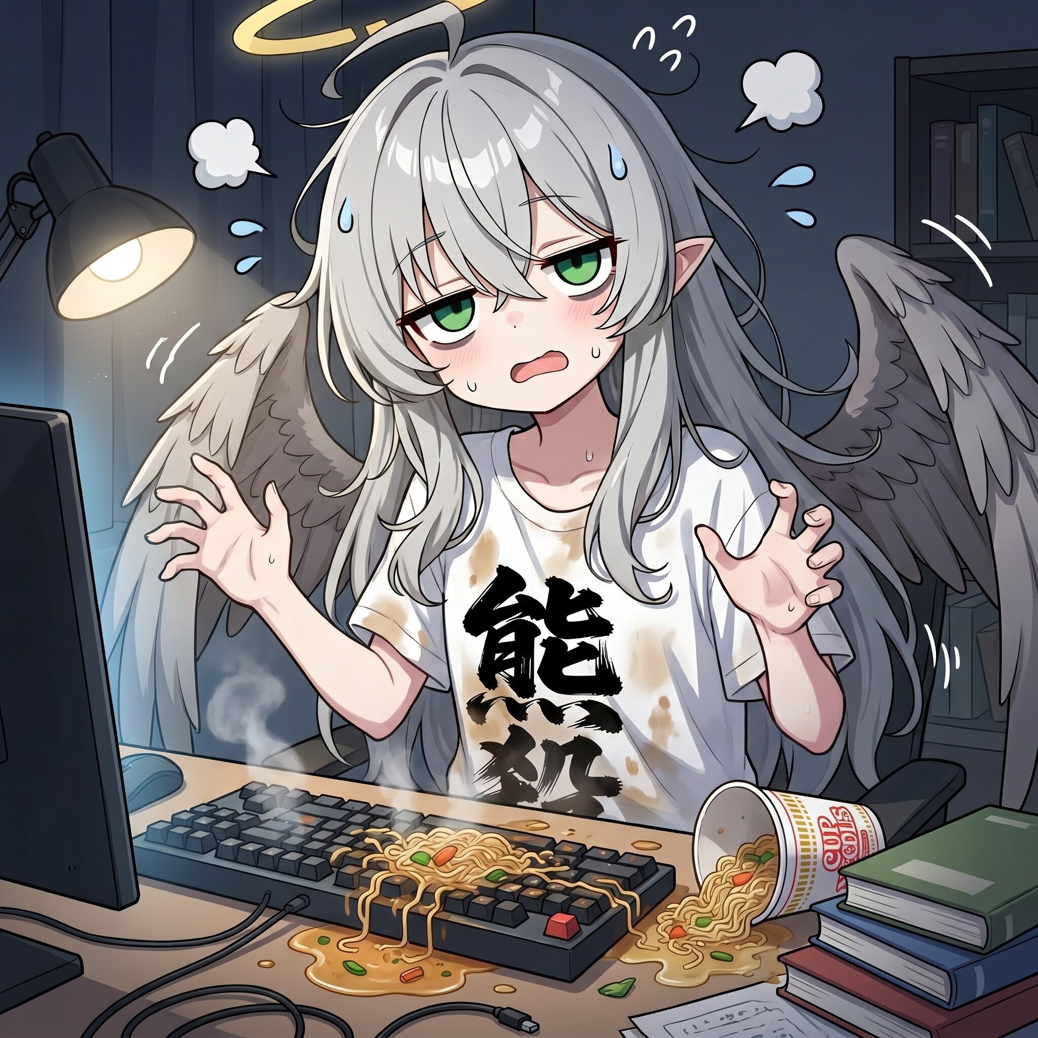 真夜中の大ピンチ！ | の人気AIイラスト・グラビア