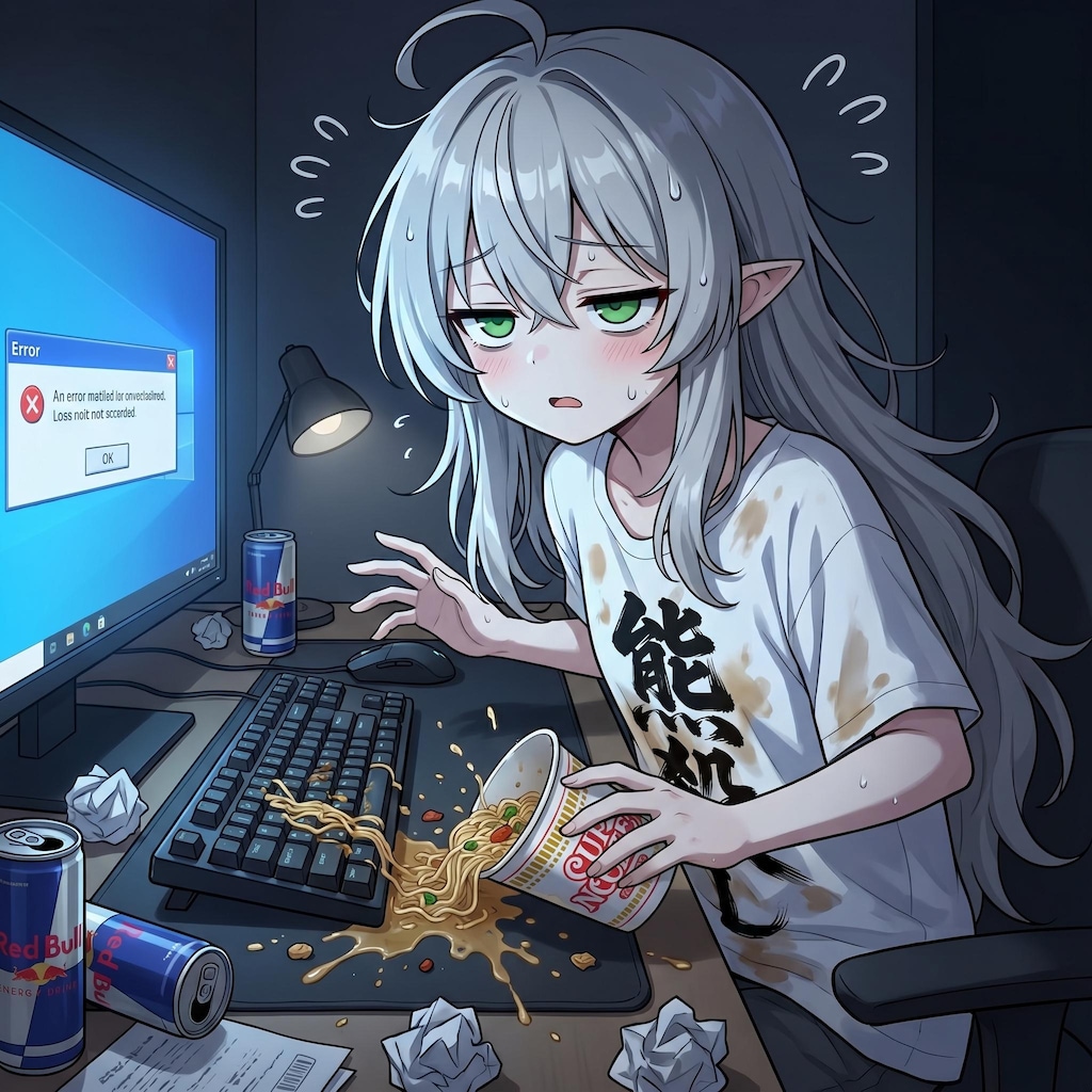 真夜中の大ピンチ！
