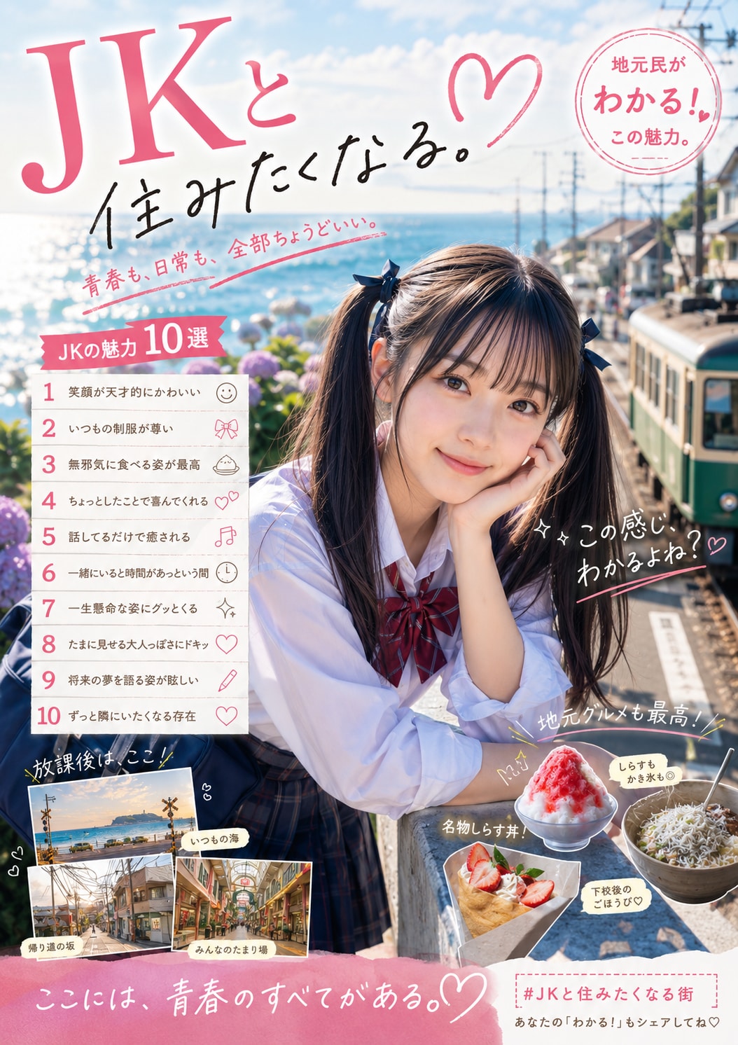 JKと住みたくなる街W