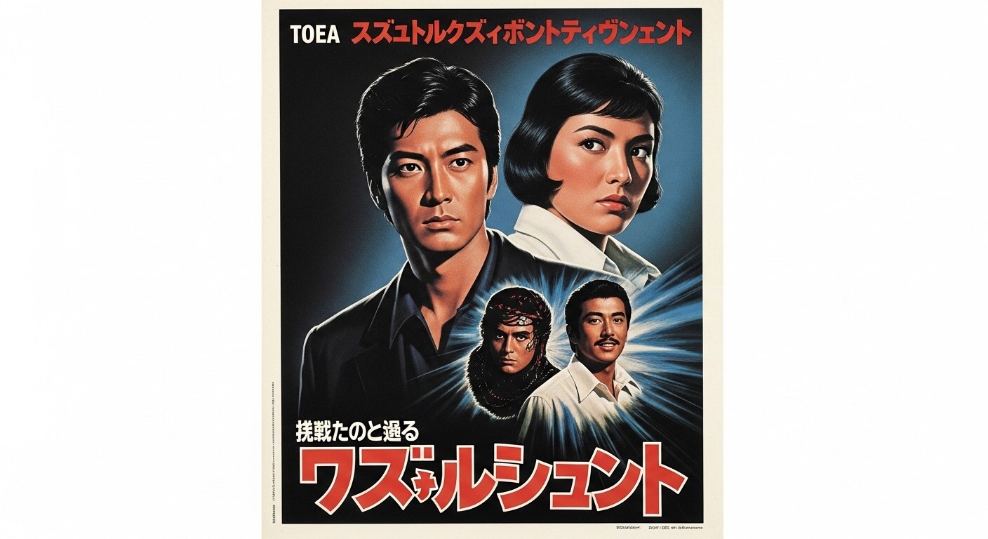 レトロポスター | の人気AIイラスト・グラビア