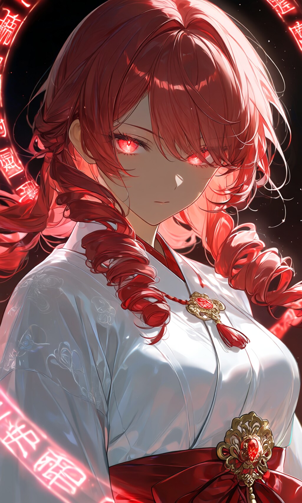 【うちの町】阿黒神社巫女　鮫倉メダカ