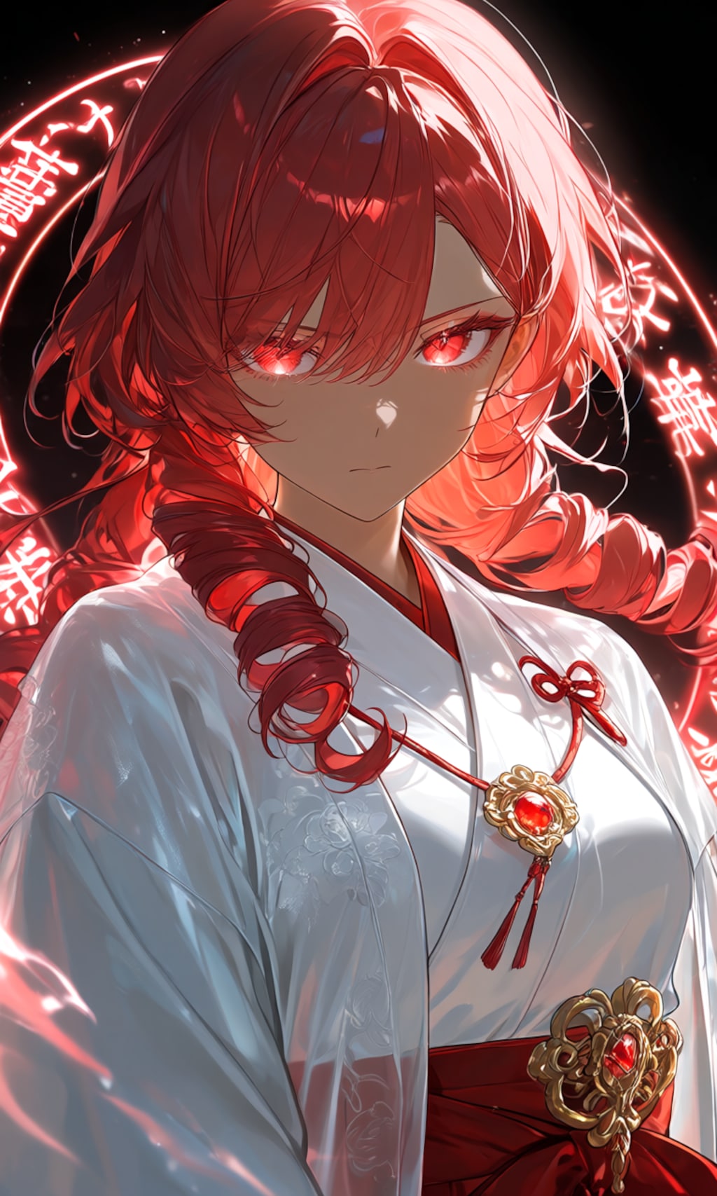 【うちの町】阿黒神社巫女　鮫倉メダカ