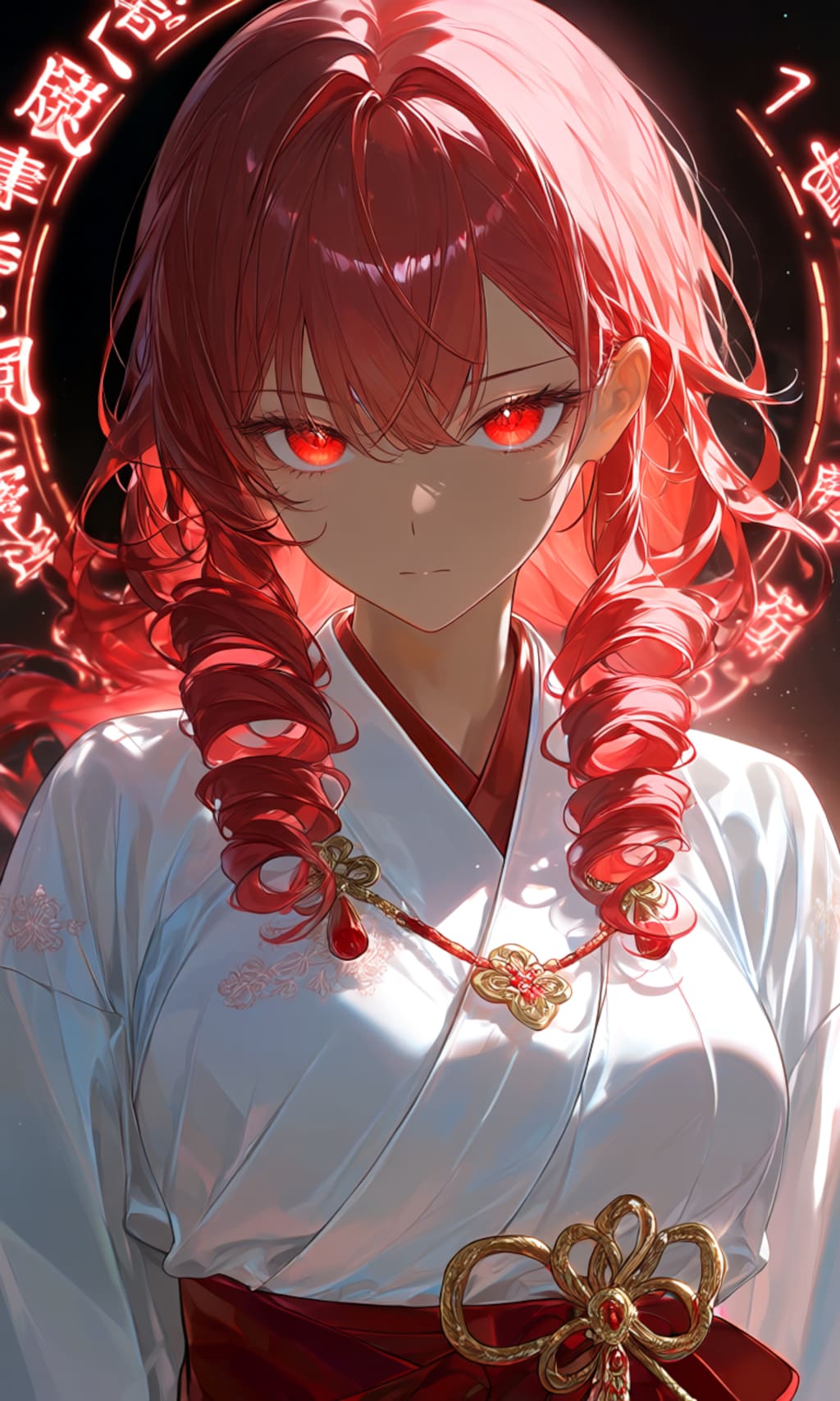 【うちの町】阿黒神社巫女　鮫倉メダカ