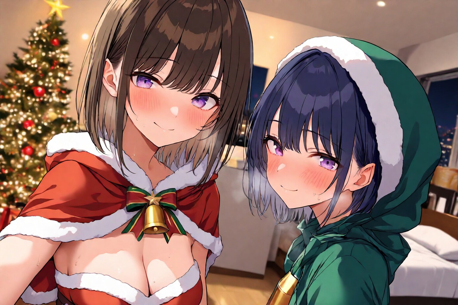 興奮しているクリスマス
