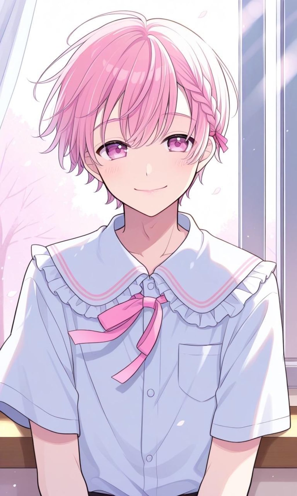 フリル衣装の男の子