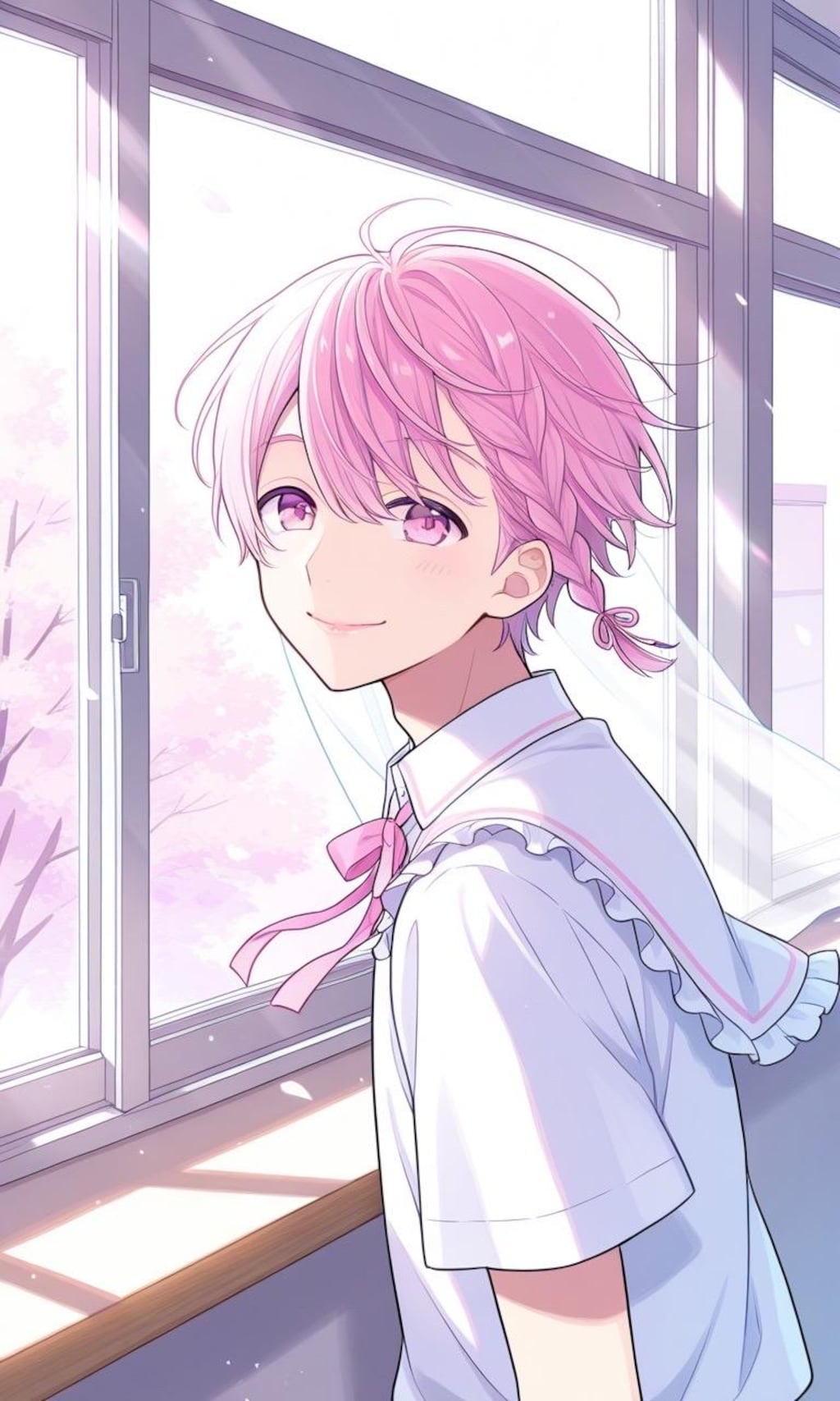 フリル衣装の男の子