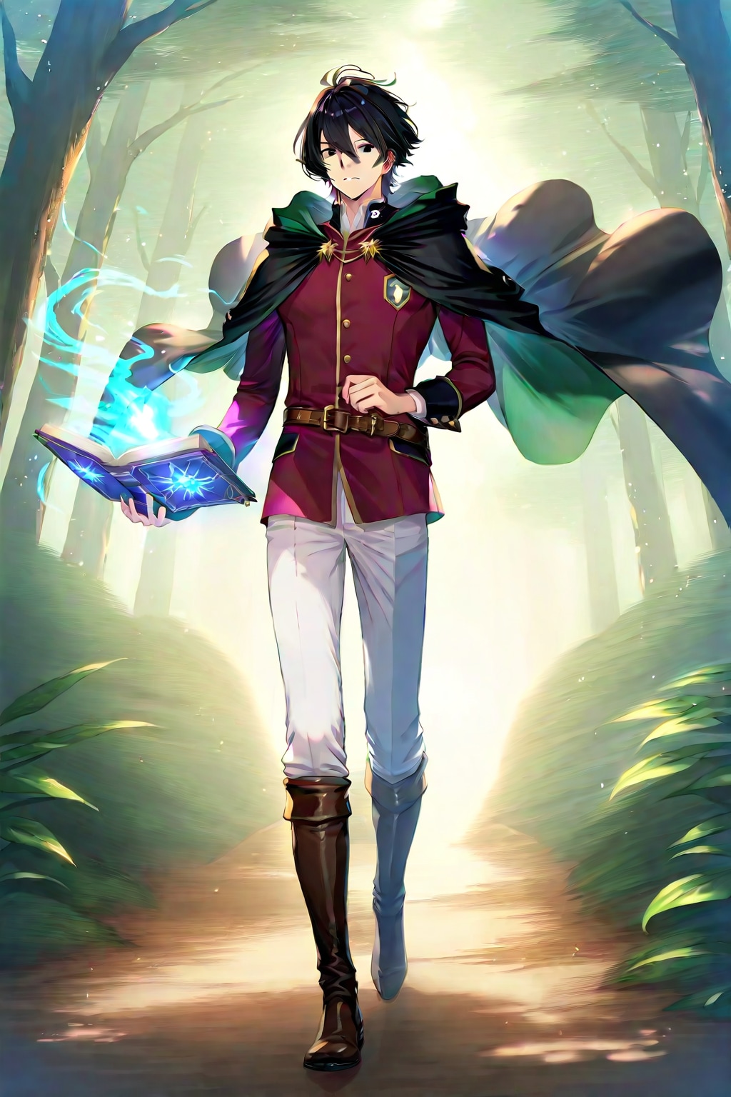 ファンタジーな洞窟地下、大きな男性学者2-3-1-7