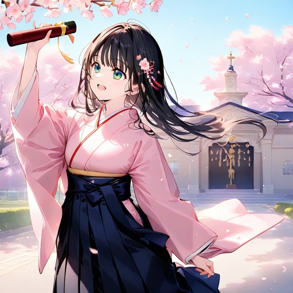 桜咲く