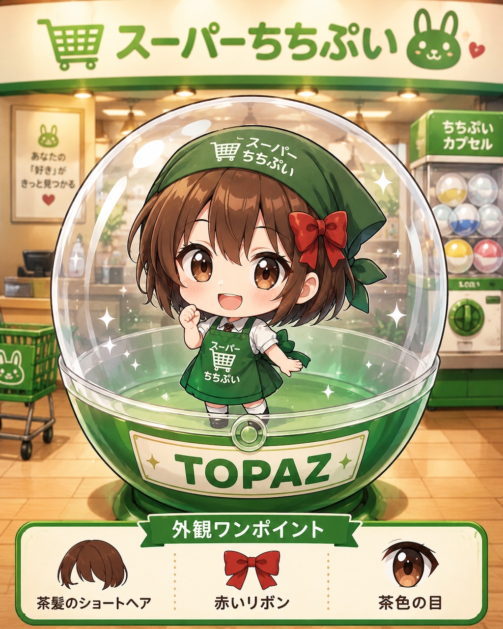 TOPAZちゃん
