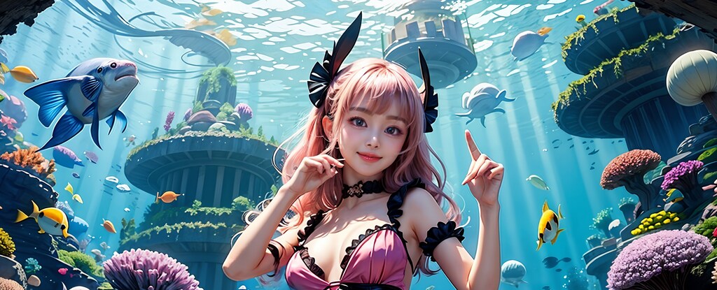 🌊💕海中都市散歩💕🌊